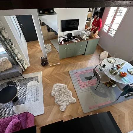Apartman Up Above Pont Neuf Párizs